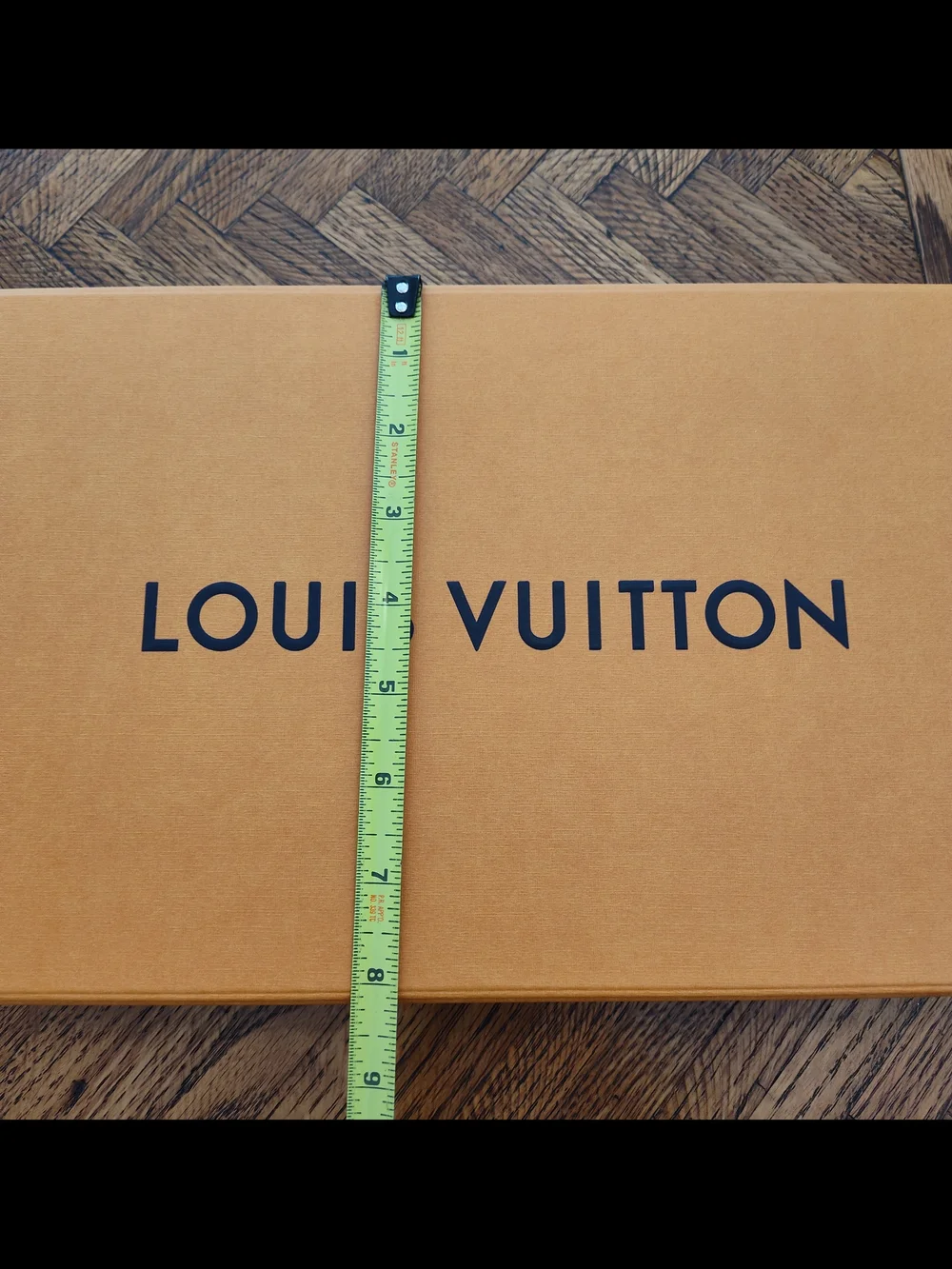 Authentic LOUIS VUITTON Magnetic Gift Box Shopping Bag Ribbon Card Receipt